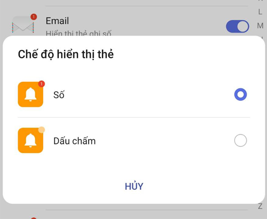 Bước 5: Cuối cùng bạn chọn Số.