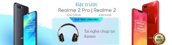 Đặt trước Realme 2 Realme 2 Pro