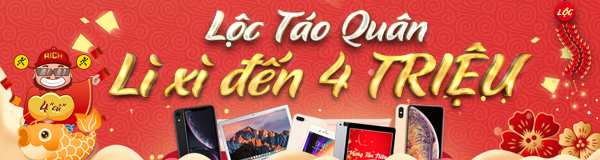 Lộc táo quân lì xì đến 4 triệu