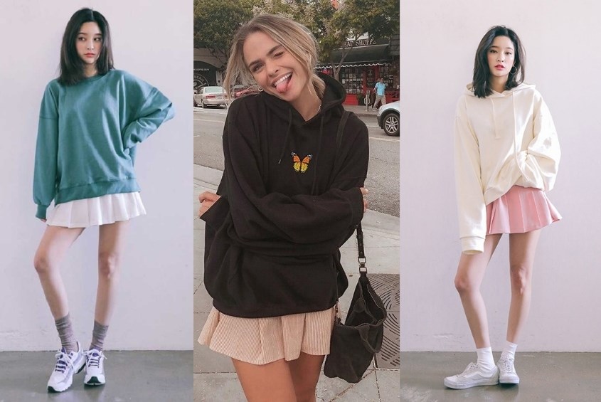 10 cách phối đồ với áo hoodie cực trẻ trung và thời trang  Thời trang   Việt Giải Trí