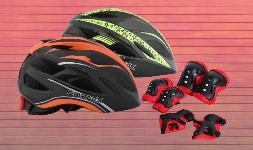 Nón bảo hiểm trẻ em Fornix A02NM17 Size S Đen Cam