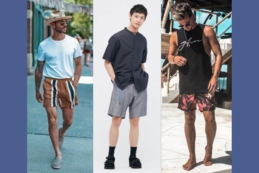 Họa tiết của quần short