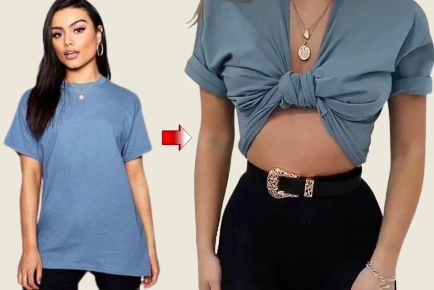 Cách làm áo Croptop đẹp ngay tại nhà cho bạn nữ