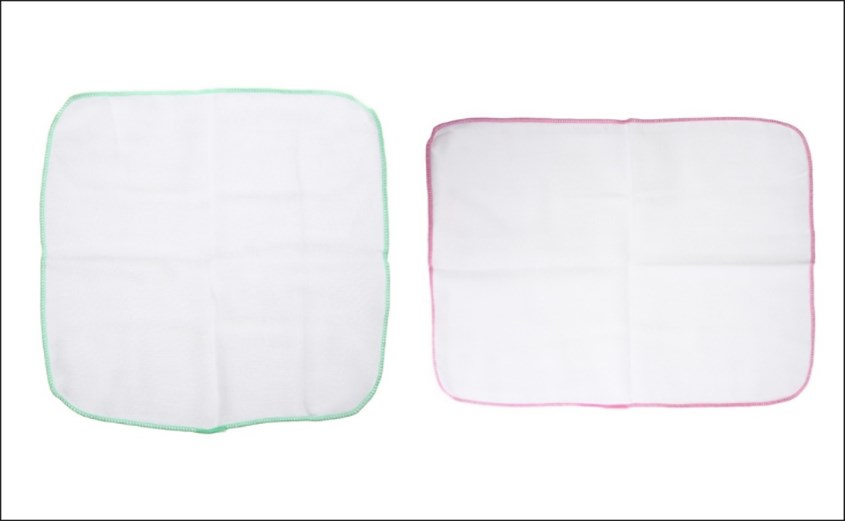 khăn sữa cotton IQ Baby 4 lớp 28x36 cm