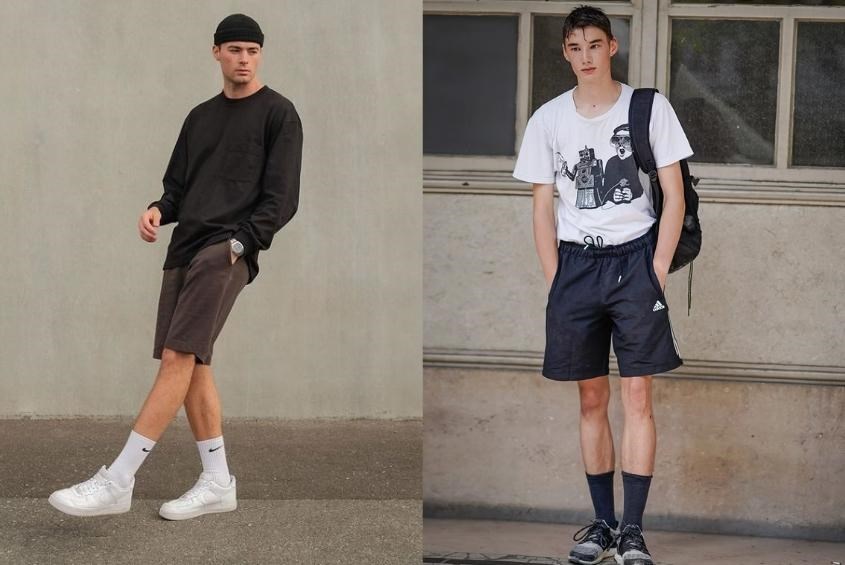 Quần short nam cho người cao