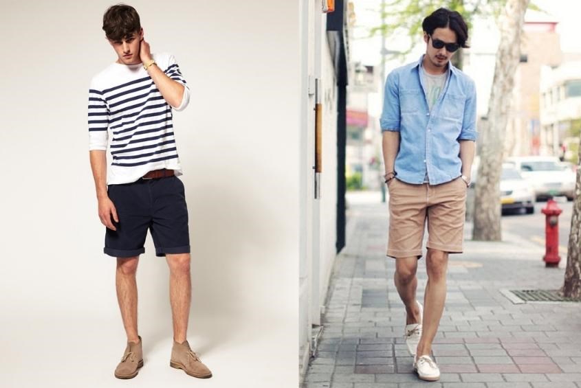 Quần short nam cho người gầy