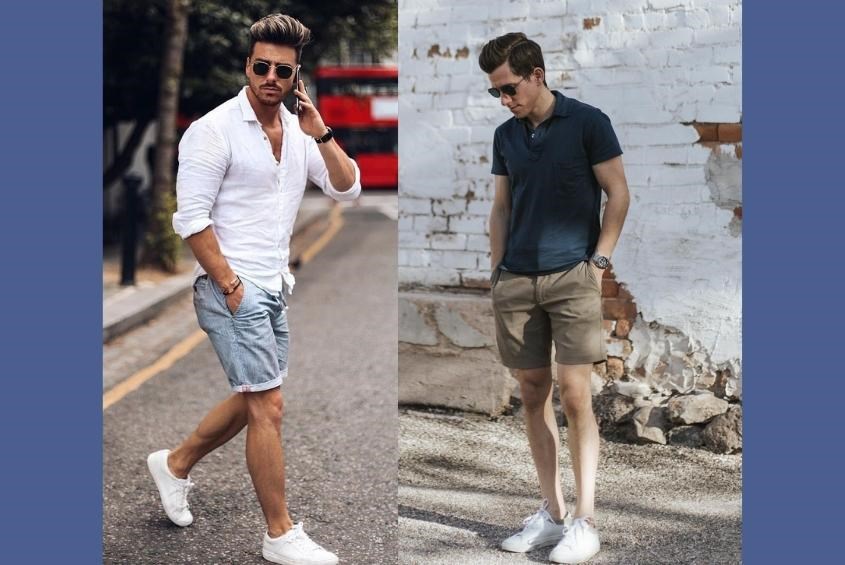 Nên chọn quần có chiều dài trên đầu gối