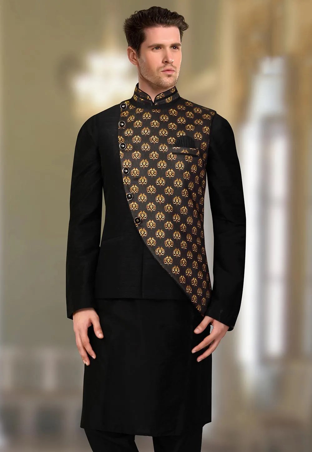 Áo Nehru jacket