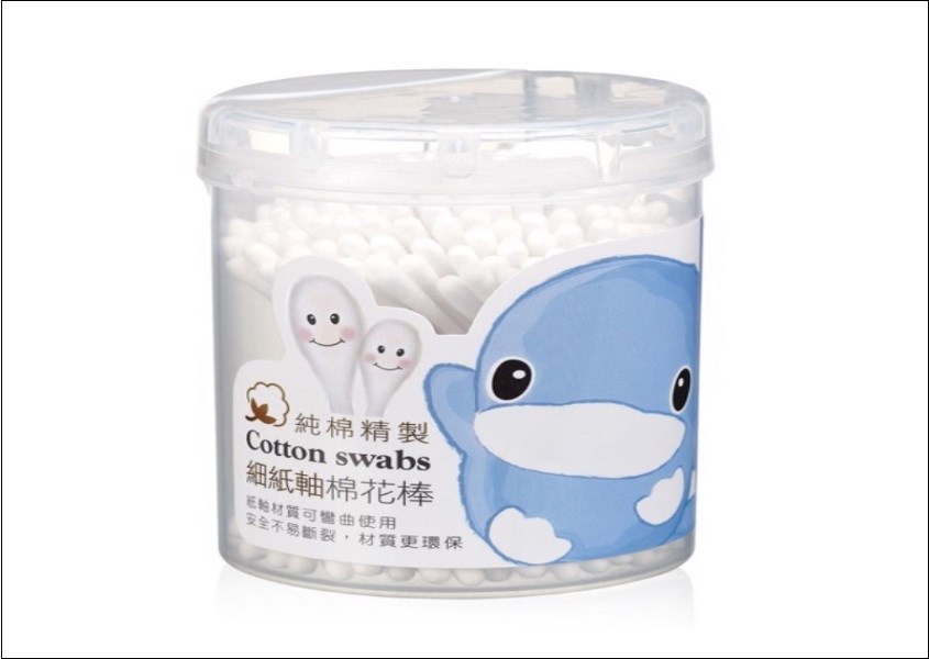 Tăm bông KuKu được làm từ chất liệu cao cấp dùng để vệ sinh mũi, tai cho trẻ