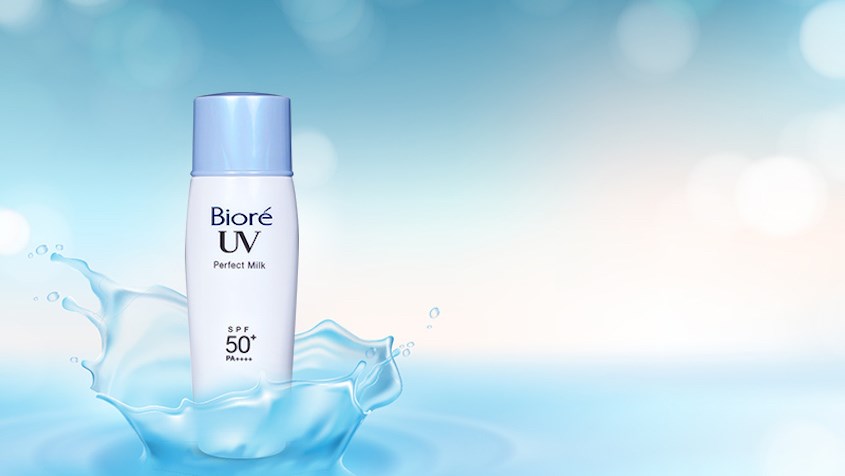 Kem chống nắng Biore UV Perfect Milk SPF 50+ PA+++