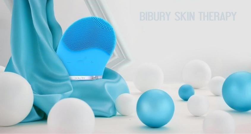 Máy rửa mặt BIBURY BBR01-01 màu xanh dương