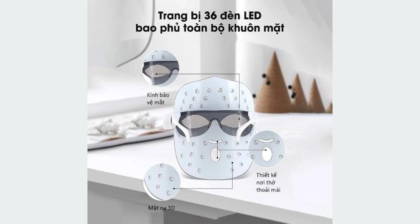 mặt nạ ánh sáng bibury công nghệ hiện đại