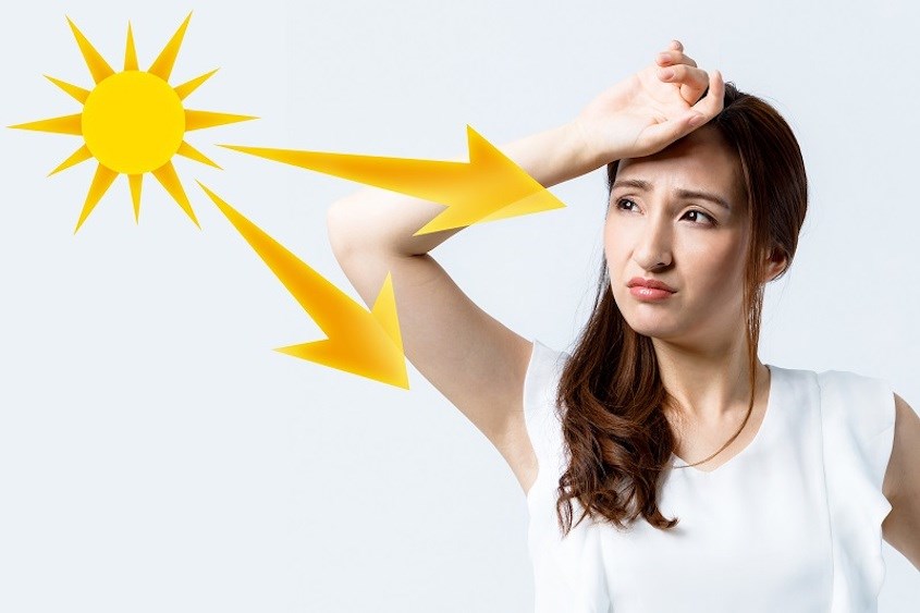 Hạn chế tiếp xúc trực tiếp với nắng sau khi rửa mặt bằng sữa chua