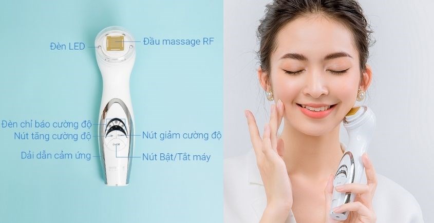 Máy massage nâng cơ và tái tạo da chuyên sâu Lifetrons RF-700