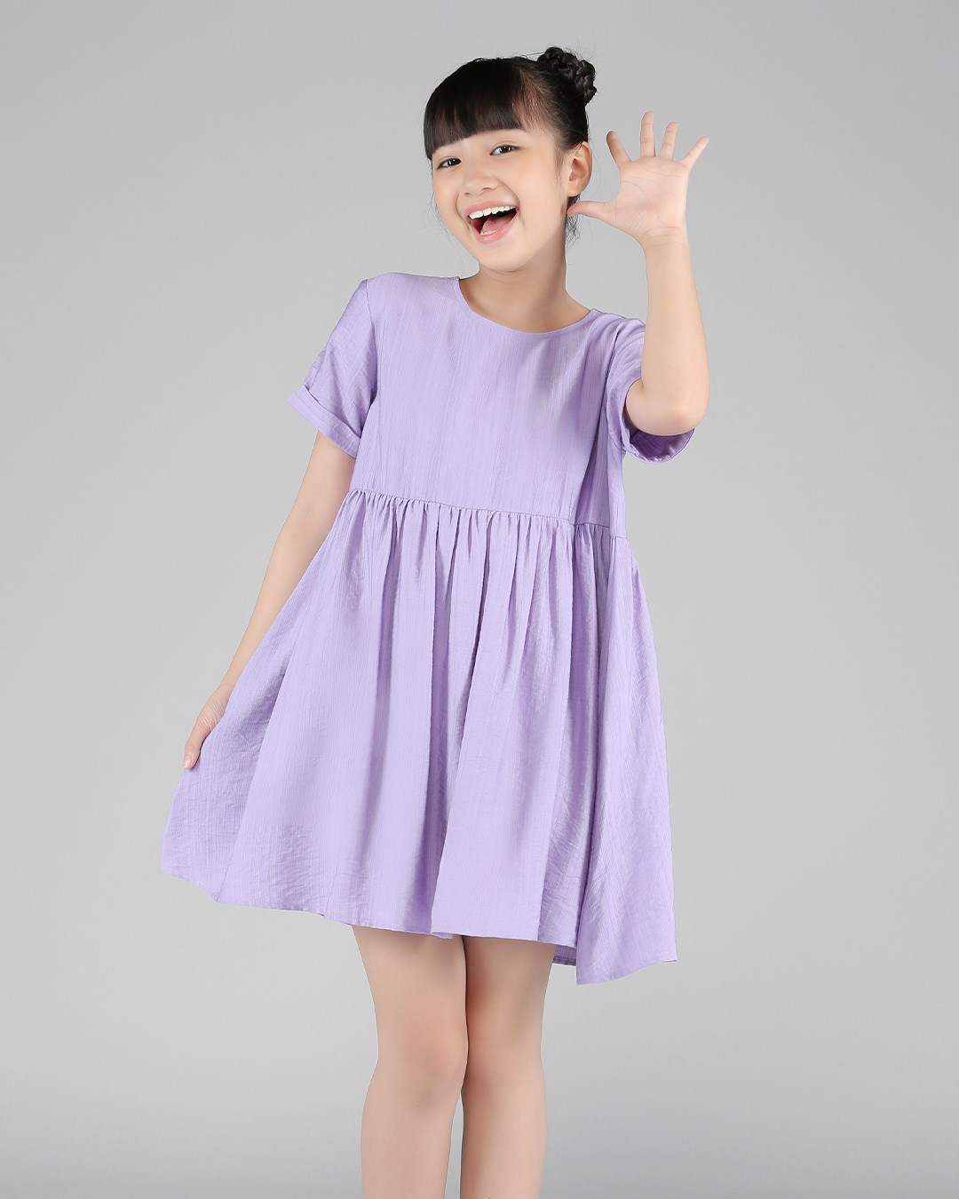 Đầm babydoll xinh xắn mát mẻ cho bé gái