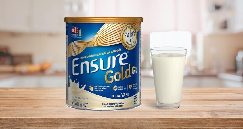 Sữa bột Ensure Gold hương vani 400g