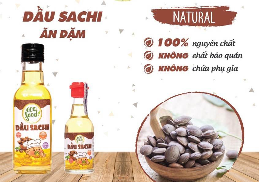 Dầu Sachi Ăn dặm Ecofood cho bé