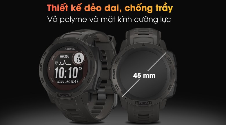 Đồng hồ thông minh Garmin Instinct Solar