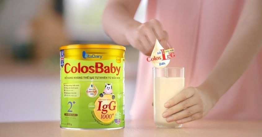 Sữa bột ColosBaby Gold 2+ 800g (trên 2 tuổi)