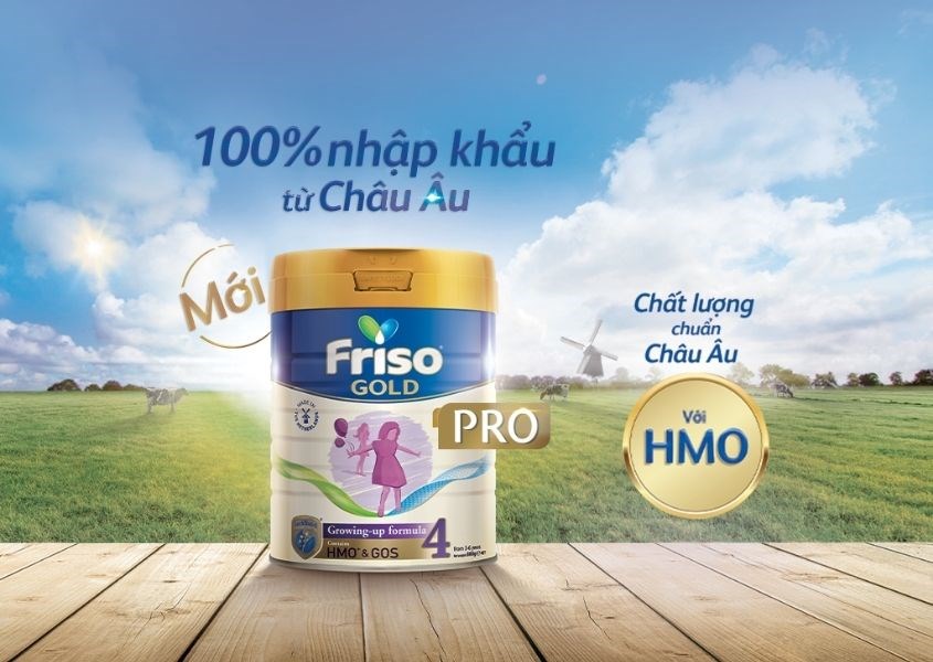 Bột ăn dặm Friso Gold