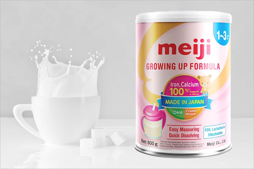 Sữa bột Meiji Growing Up Formula 800g (1 - 3 tuổi)