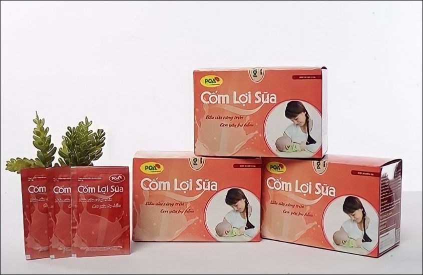 cốm lợi sữa PQA