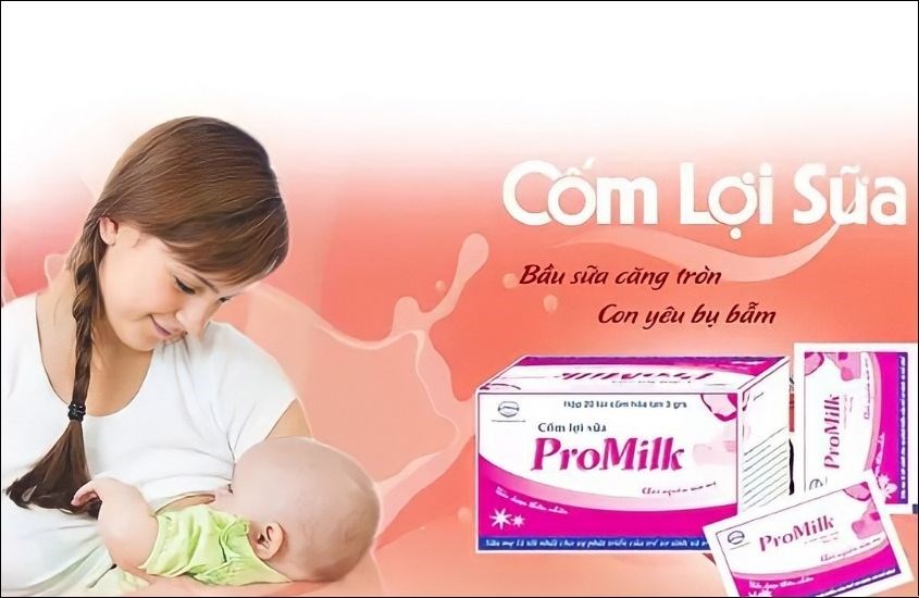 Cốm lợi sữa Promilk