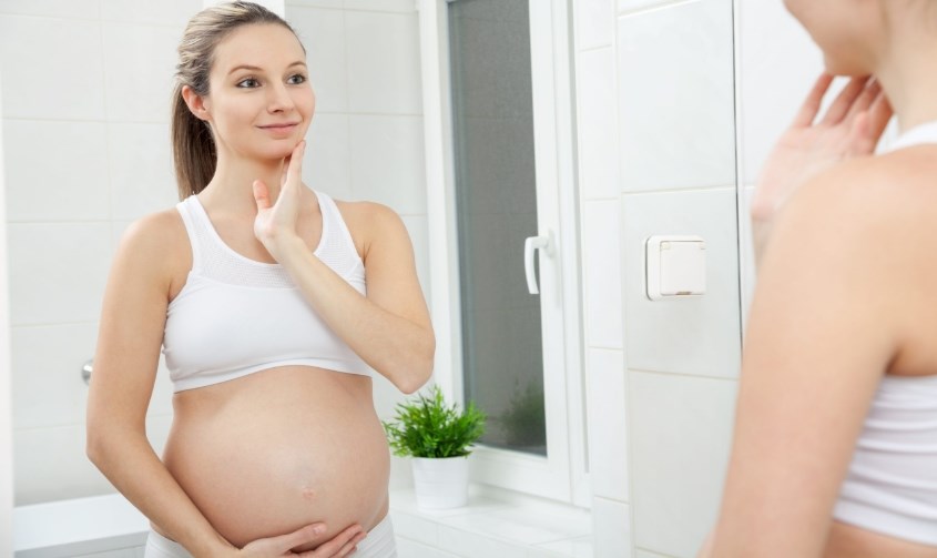 Sữa óc chó giúp mẹ làm đẹp