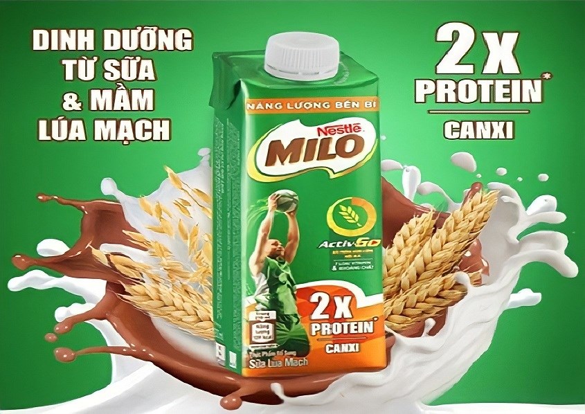 Sữa Milo cung cấp dưỡng chất và Canxi cần thiết cho sự phát triển của trẻ