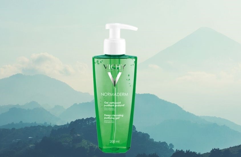 Gel rửa mặt làm sạch sâu, giảm bã nhờn dành cho da dầu mụn Vichy Normaderm Phytosolution