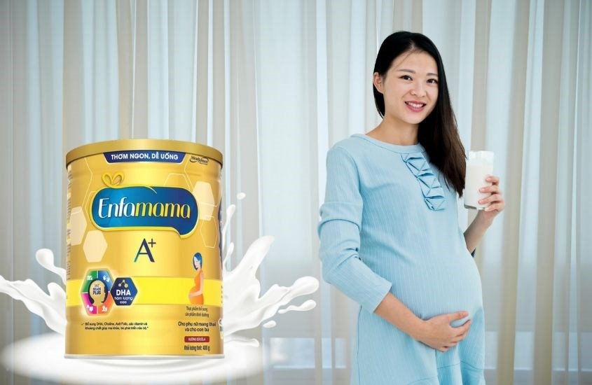 Sữa bầu Enfamama A+ hương vani 360° Brain Plus 400g 