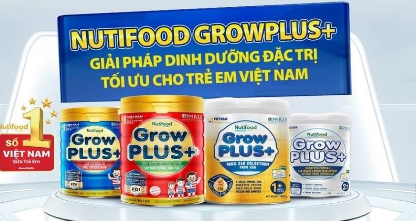 Lý do mẹ nên chọn sữa Grow Plus của NutiFood