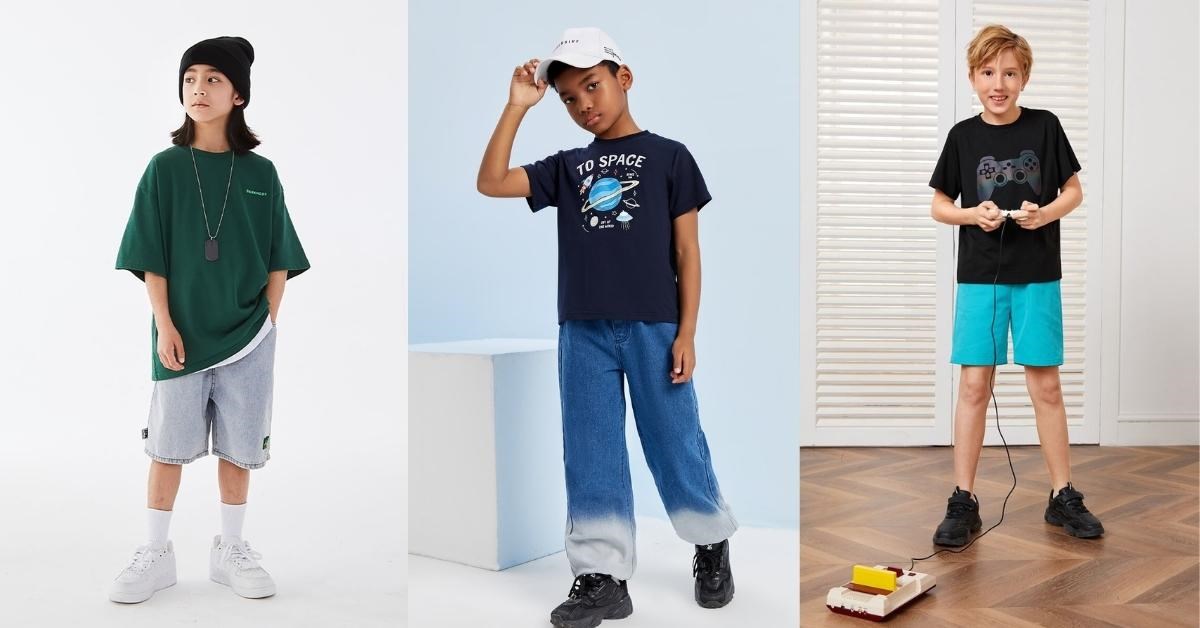 Cách chọn quần áo cho bé trai da ngăm phù hợp, cực đẹp