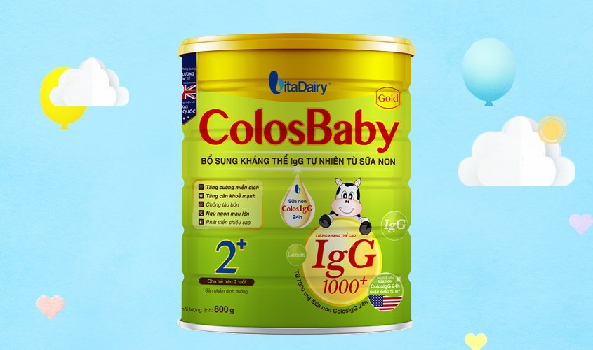 Sữa bột ColosBaby IQ Gold 0+ 800g (0 - 12 tháng)