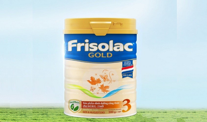 Sữa Frisolac Gold 3 – cho bé từ 1 – 2 tuổi