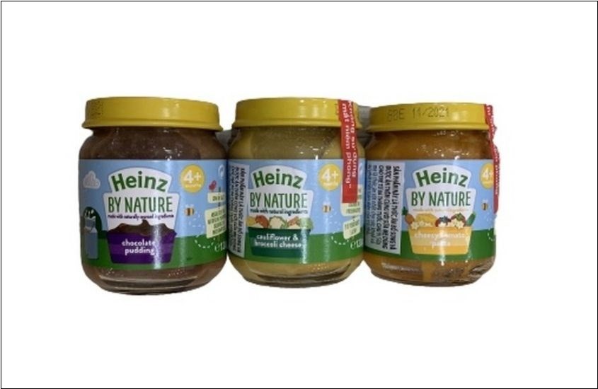 Dinh dưỡng Heinz táo hũ 110g