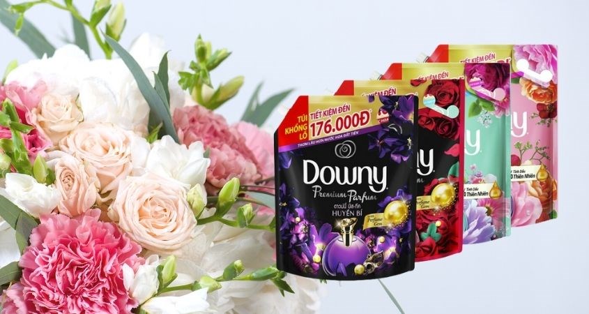 Thành phần nước xả vải Downy