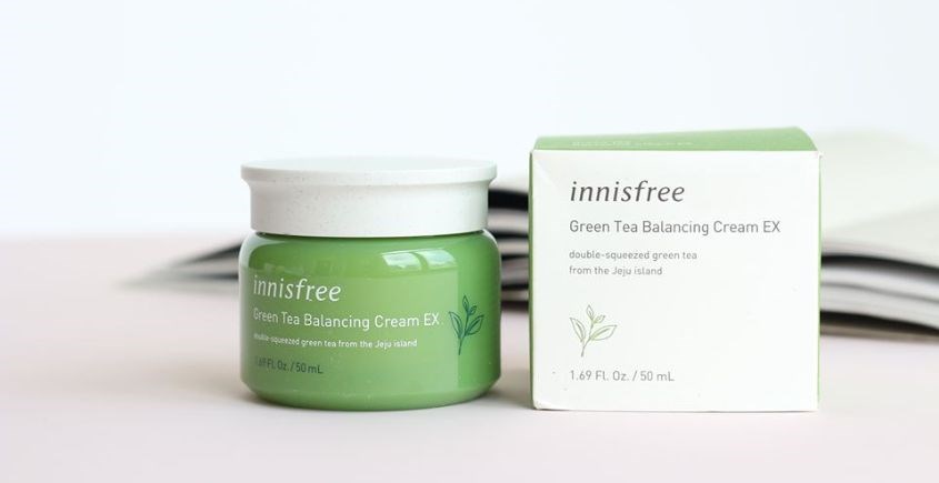 Kem dưỡng da trà xanh Innisfree Green Tea Balancing Cream EX