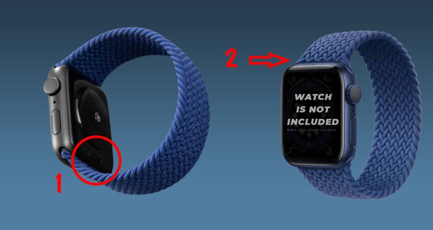 Tháo dây đeo Solo Loop hoặc Braided Solo Loop