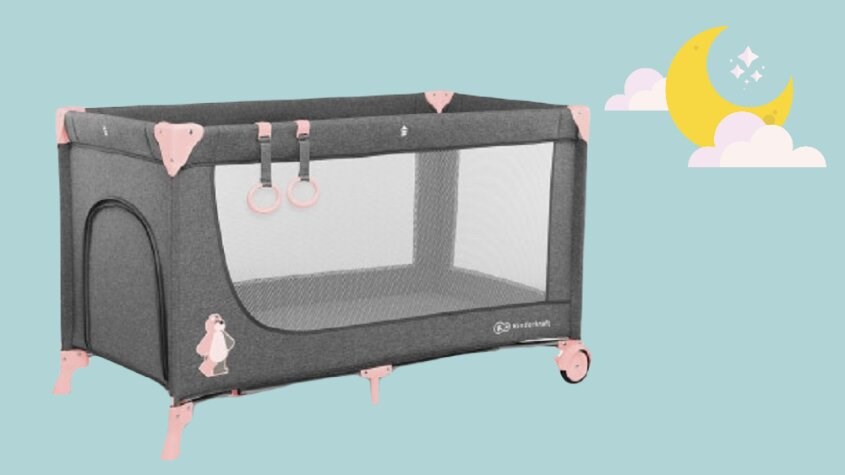 Nôi cũi Kinderkraft KK.JOY-W.ACCE cho bé từ 0 đến 6 tháng