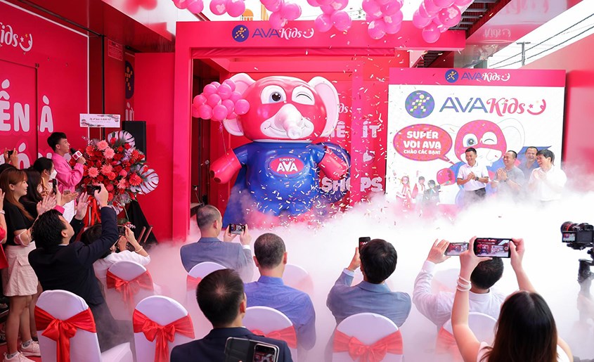 Công bố linh vật Super Voi AVA - Người bạn đồng hành cùng các bé