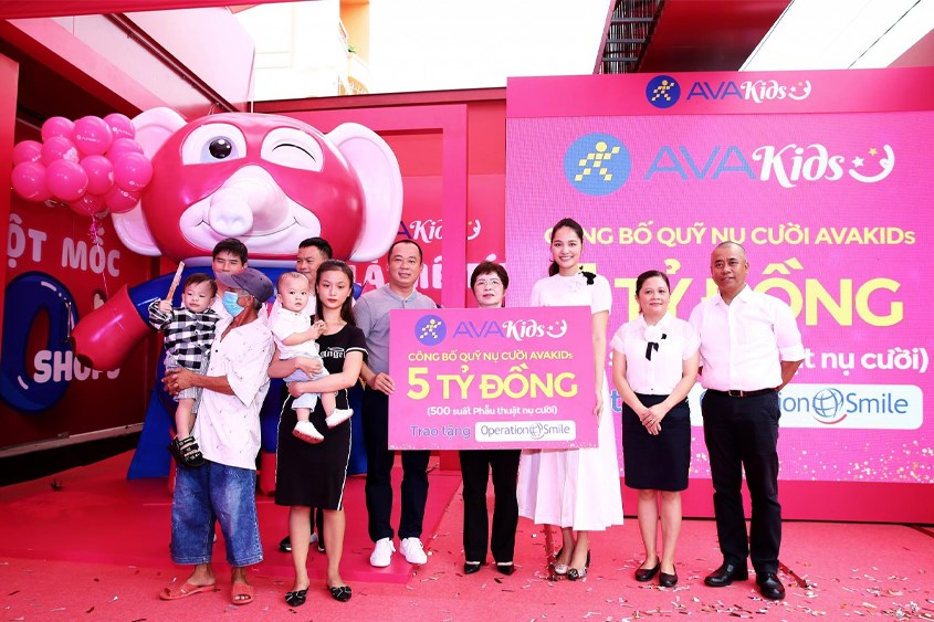 Công bố Quỹ Nụ Cười AVAKids với 500 suất Phẫu thuật nụ cười