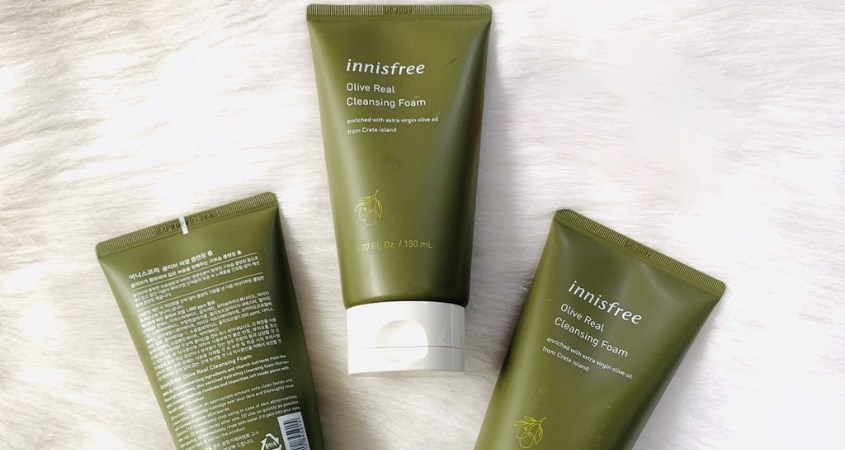 Sữa rửa mặt Innisfree Olive Real Cleansing Foam