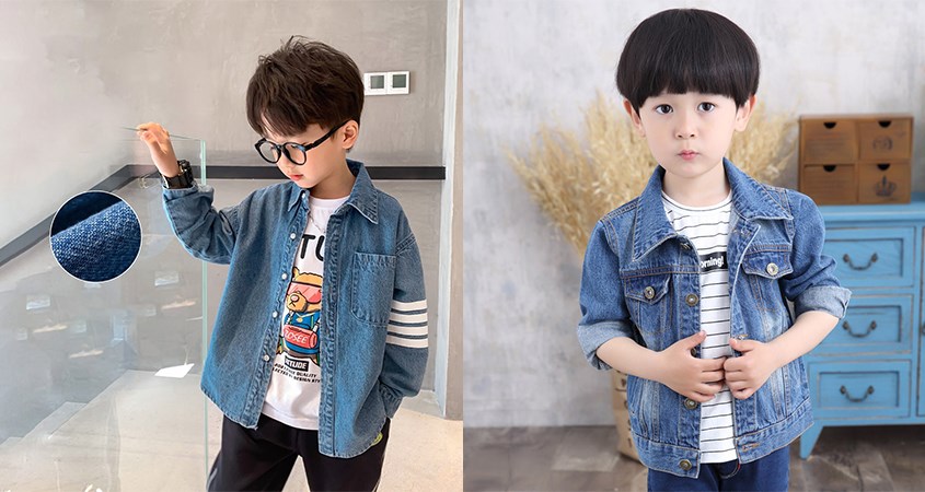 Phối áo thun và áo khoác jean sành điệu