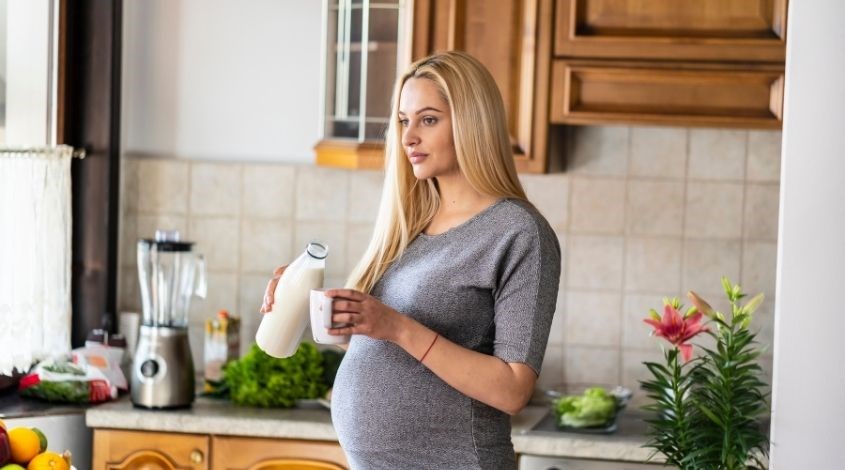 Lưu ý khi sử dụng sữa tươi cho mẹ bầu