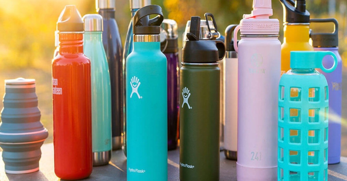 Bình nước thể thao là gì? Các chất liệu bình nước phổ biến