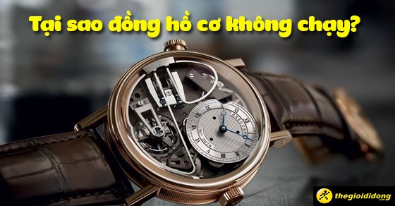 Tại sao đồng hồ cơ không chạy? 5 nguyên nhân và cách khắc phục