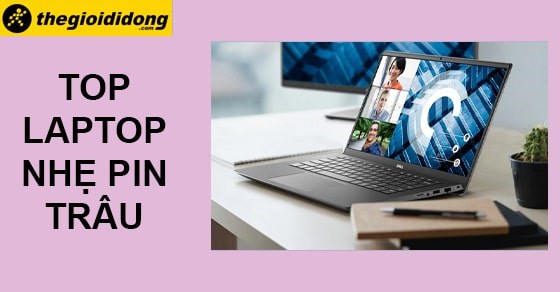 TOP 10 laptop nhẹ pin lâu có thể mang theo mọi lúc, mọi nơi