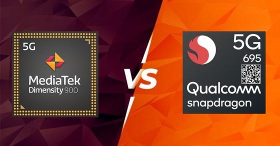 So sánh Dimensity 900 và Snapdragon 695 5G chi tiết nhất về hiệu năng