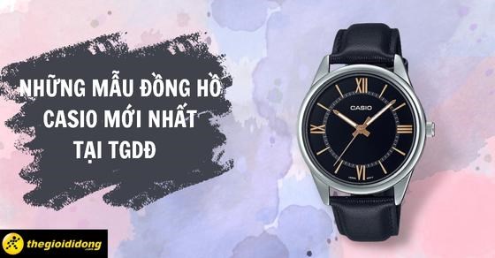 TOP 10 mẫu đồng hồ Casio mới nhất, siêu hot tại Thế Giới Di Động